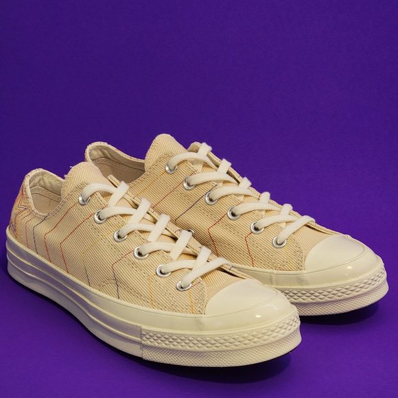 Converse Other - Converse Chuck 70 Low Top Light Bisque Canvas Unisex Sneakers 164966C NWT